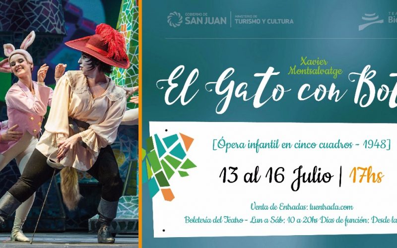 El Gato con Botas, la versión operística para chicos del Teatro del Bicentenario