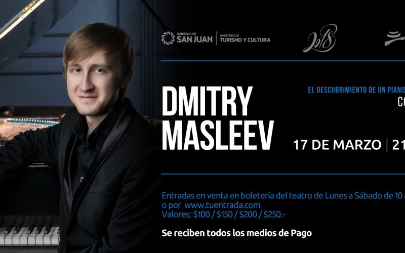 El talentoso pianista ruso llega al Teatro del Bicentenario de San Juan