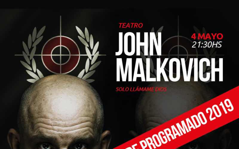 COMUNICADO JOHN MALKOVICH