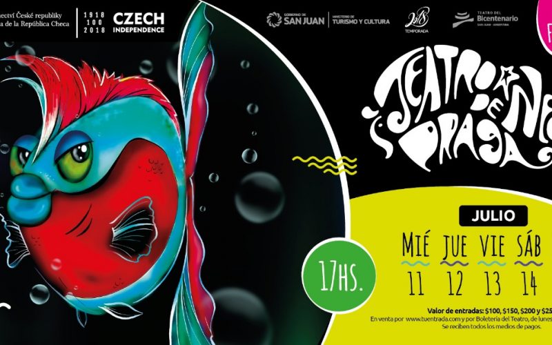 Desde Praga, el original Teatro Negro de Jiri Srnec en el Teatro del Bicentenario