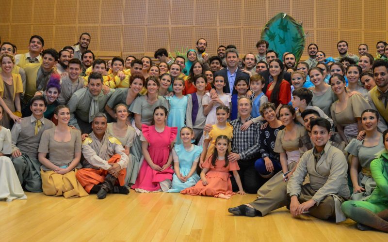 «Amor de Madre»: Uñac presenció la última función y agradeció al elenco