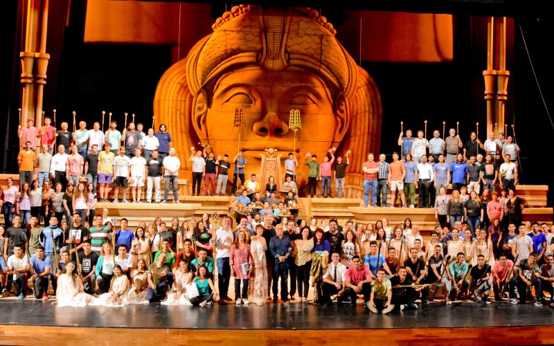Egipto invade el Teatro del Bicentenario: conocé el detrás de escena de Aida