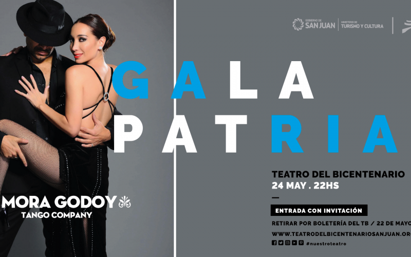 Gala Patria: noche de arrabal y tango en el Teatro del Bicentenario