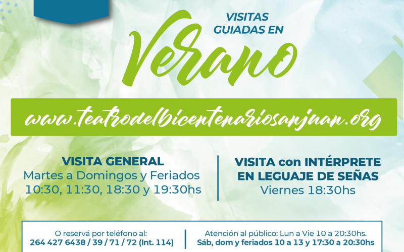 El nuevo horario de verano de Visitas Guiadas en el TB