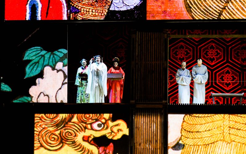 La sala principal del Teatro del Bicentenario reabrió sus puertas con la imponente Madama Butterfly