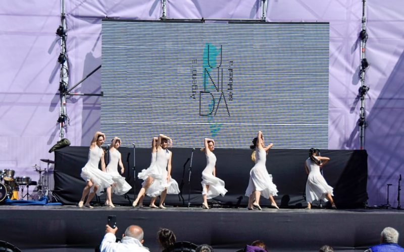 La delegación sanjuanina brilló en Tecnópolis con 54 artistas