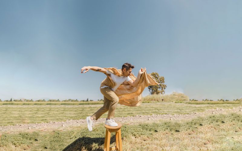 Sebastian Garay en la Sala Auditórium del Teatro del Bicentenario