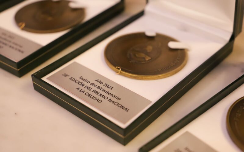 El Teatro del Bicentenario recibió el Premio Nacional Medalla de Bronce a la Calidad en la Gestión Pública