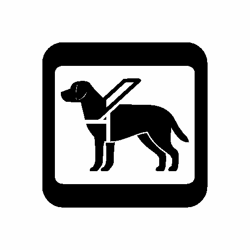 icono perro guia
