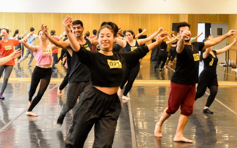 Exitosa convocatoria de bailarines para las audiciones de la Gala Patria en el TB