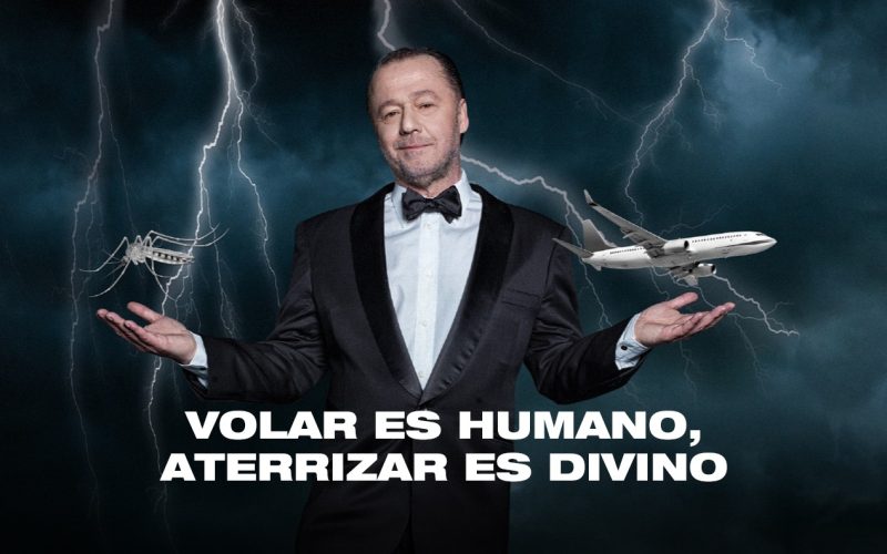 ENRIQUE PIÑEYRO CON “VOLAR ES HUMANO, ATERRIZAR ES DIVINO” EN EL TB