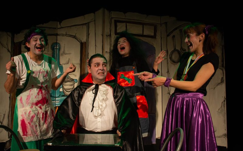 EN VACACIONES, LLEGA TEATRO PARA TODA LA FAMILIA AL TB: “LA CASA DE LAS HERMANAS SULFUROSAS”