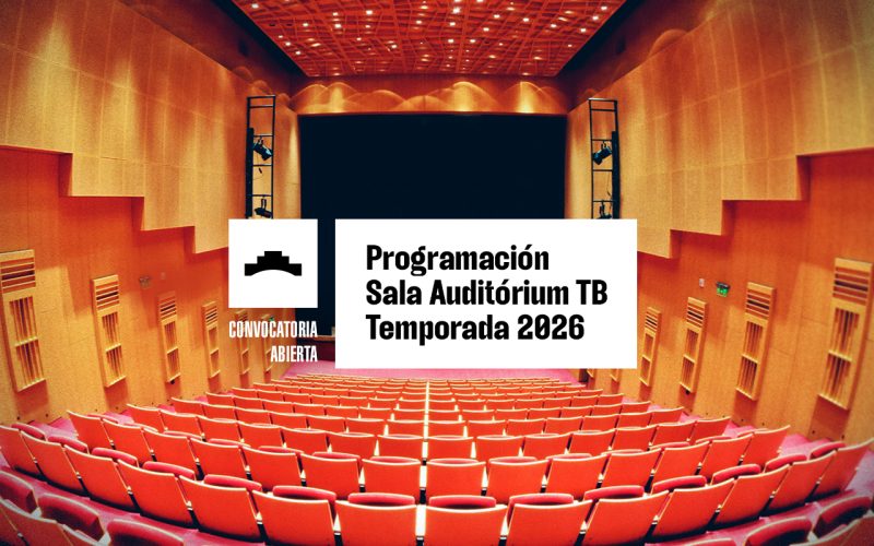 El Teatro del Bicentenario abre convocatoria para formar parte de la Programación 2026 de Sala Auditórium