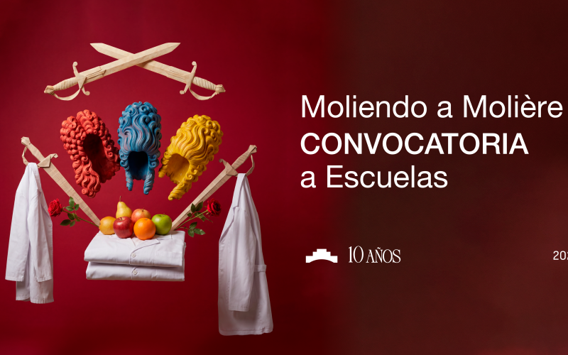 EL TEATRO DEL BICENTENARIO ABRE LA CONVOCATORIA PARA QUE ESCUELAS DE TODA LA PROVINCIA PUEDAN DISFRUTAR DE “MOLIENDO A MOLIÈRE”